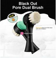 Щетка массажная для лица Black Out Dual Pore Brush Secret Key