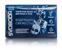 SVOBODA MEN CARE мужское мыло 3 в 1 с витаминами А и F, 90 г