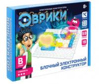 3584375 № SL-01759 ЭВРИКИ Конструктор блочный-электронный "В мире электроники", 59 схем, 19 деталей 