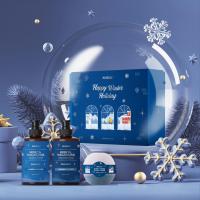 НАБОР WINTER HOLIDAY EDITION/ SHAMPOO 500ML+TREATMENT 500ML+BATH BOMBS(KUNDAL)