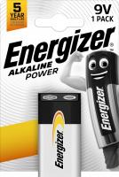 Energizer Power 9V Щелочной элимент питания 1шт