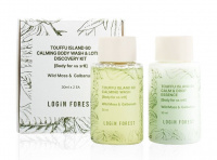 LOGIN FOREST НАБОР ДЛЯ ТЕЛА BODY WASH/LOTION DISCOVERY KIT Wild Moss & Galbanum, 30 мл х 2 шт